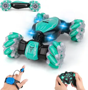 for Kids$ Remote organically configuration fin virgo genu dorsal Control 4WD Hand-Controlled Drift Twist Vehicle with Light & Music$ Cool Birthday Gifts for Boys Age 5 6 7 8 9 10 11 12 Year Old PREPOP Gesture Sensing RC Stunt Car 