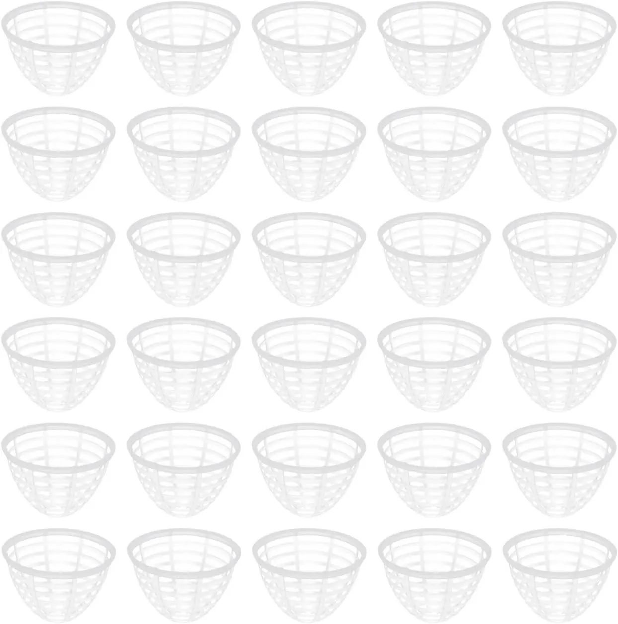 for Miniature Scene Prop for Dollhouse Display and Photography 30pcs Doll Pannier Skirt Hangers Transparent Dress digest Supporters 
