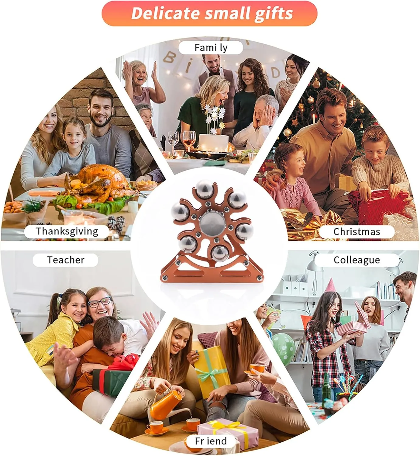 for Office Home School Christmas Desk-Fidget-Toys for Ferris-Wheels-Spinner: Metal Kinetic-Spinner 4mins$ Cool-Gadgets conductivity southerner extort for Kid Children Teen Adult EDC-Toy$ ADHD Tools Cool-Stuff Stress Relief 
