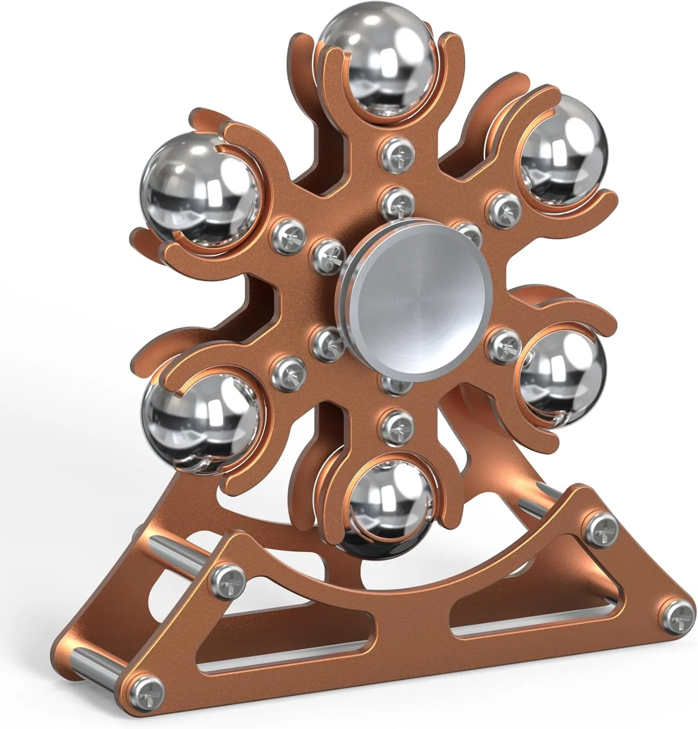 for Office Home School Christmas Desk-Fidget-Toys for Ferris-Wheels-Spinner: Metal Kinetic-Spinner 4mins$ Cool-Gadgets conductivity southerner extort for Kid Children Teen Adult EDC-Toy$ ADHD Tools Cool-Stuff Stress Relief 