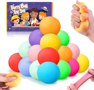 for Relief$Autism Toys$Stocking Stuffers$Kids Party Favors 24Pcs Slow ease profession Rising Stress Balls$Color-Chaning Stress Balls for Kids$Fidget Sensory Toys 