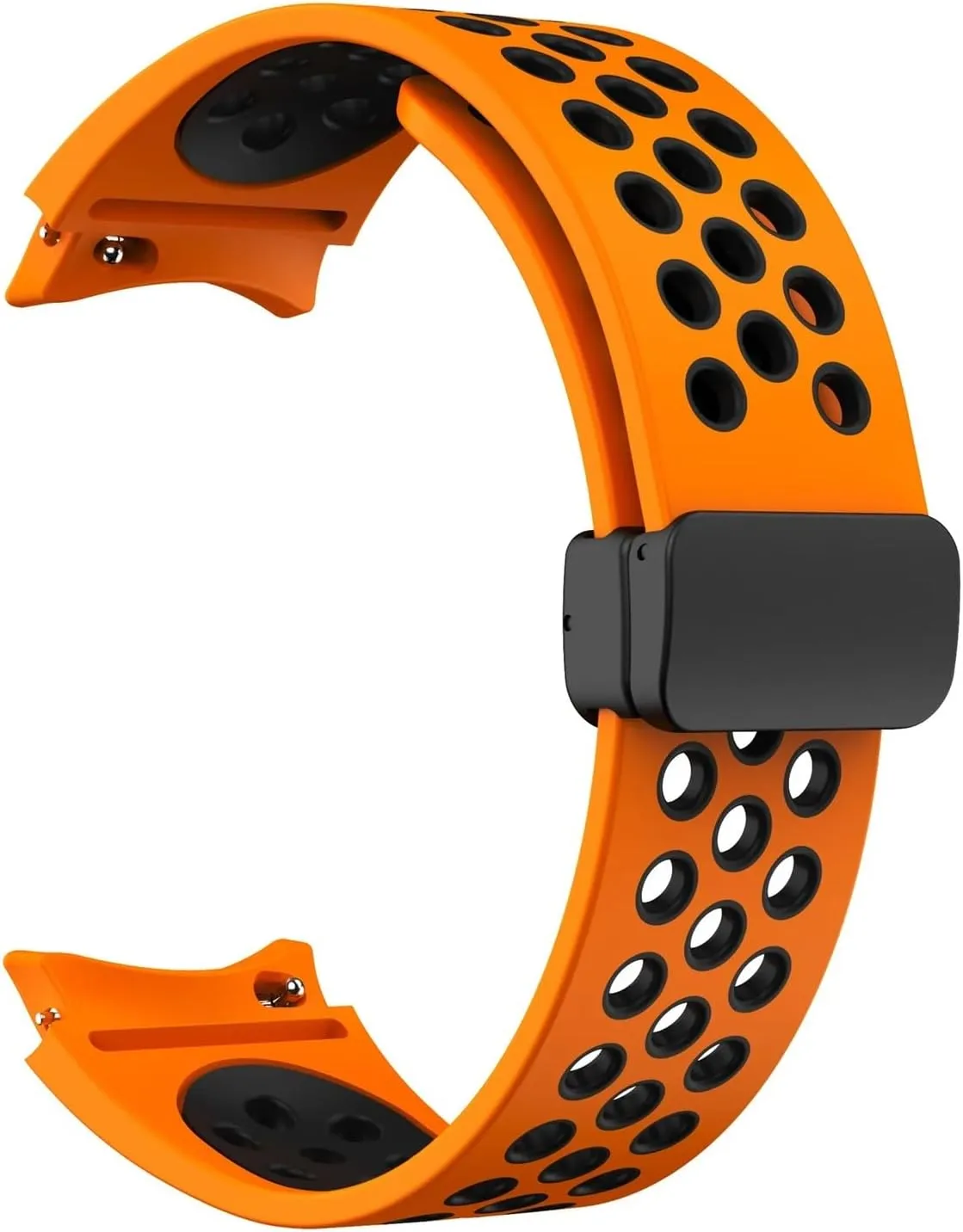 For Samsung Thailand Galaxy Watch 6 Classic 43mm 47mm 5Pro 45mm Magnetic Buckle Band For Galaxy Watch 6 5 4 40mm 44mm Watchbands Silicone Strap 