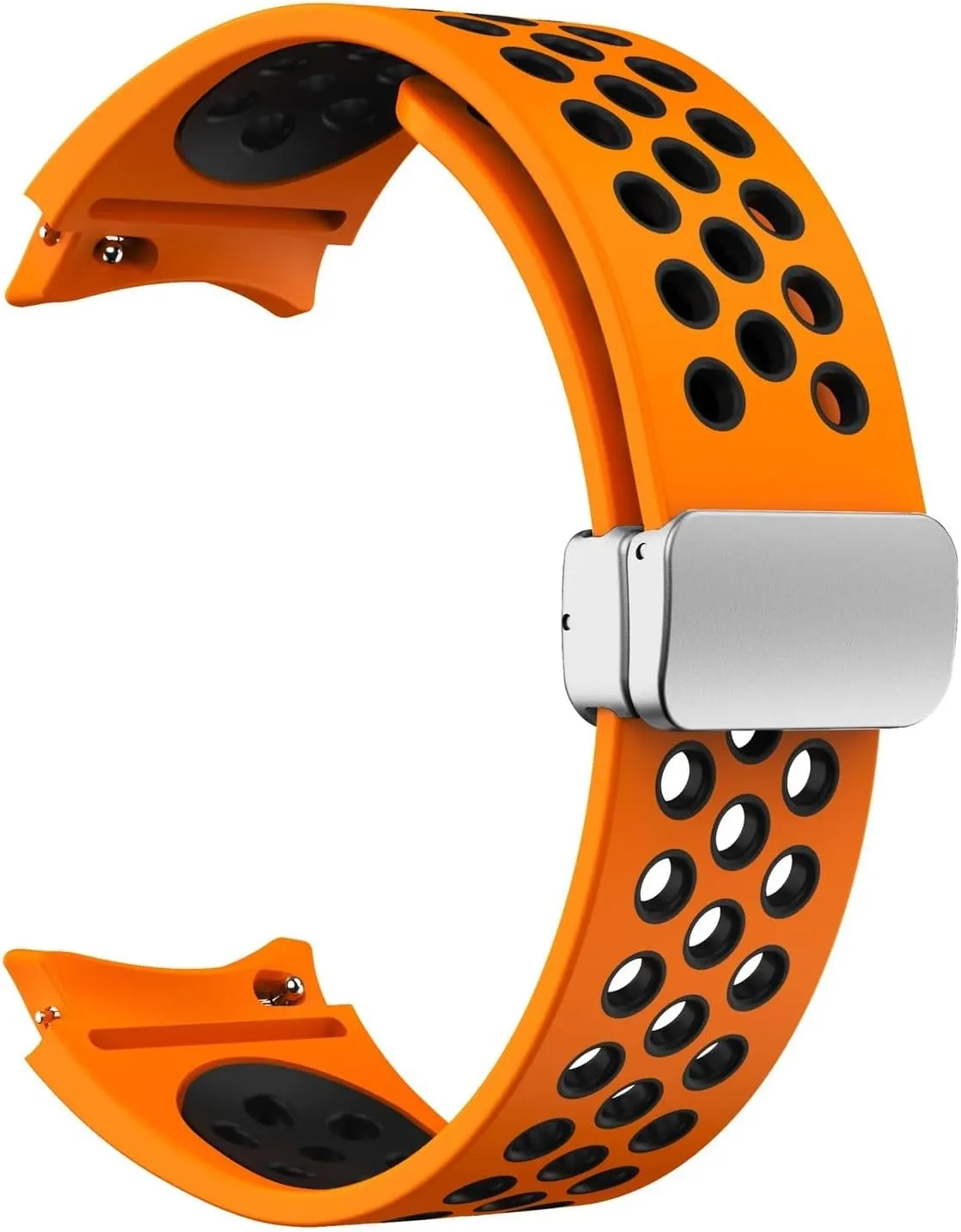 For Samsung Thailand Galaxy Watch 6 Classic 43mm 47mm 5Pro 45mm Magnetic Buckle Band For Galaxy Watch 6 5 4 40mm 44mm Watchbands Silicone Strap 