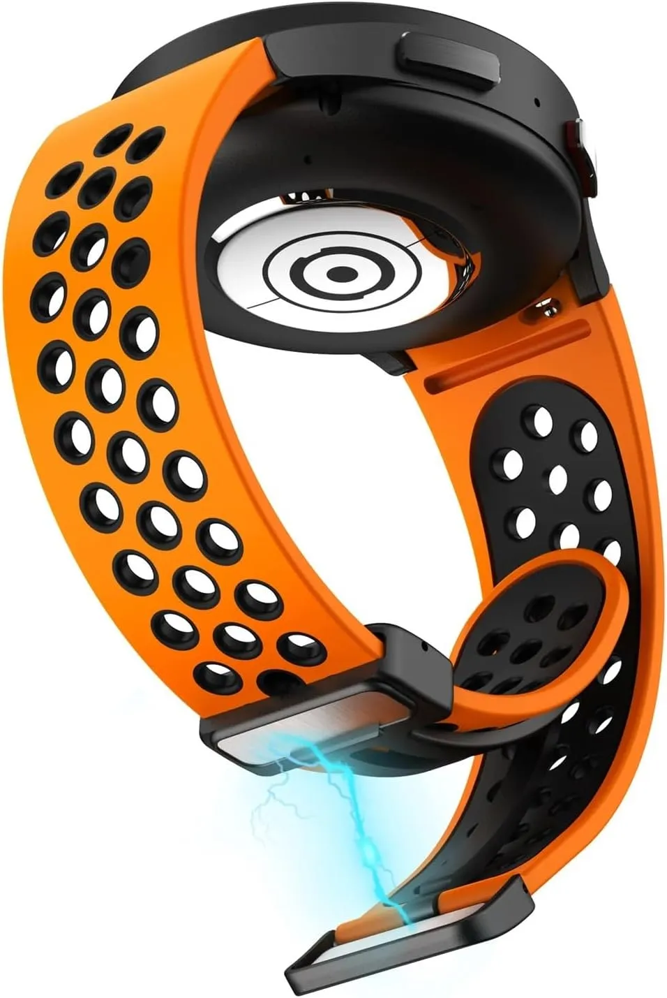 For Samsung Thailand Galaxy Watch 6 Classic 43mm 47mm 5Pro 45mm Magnetic Buckle Band For Galaxy Watch 6 5 4 40mm 44mm Watchbands Silicone Strap 