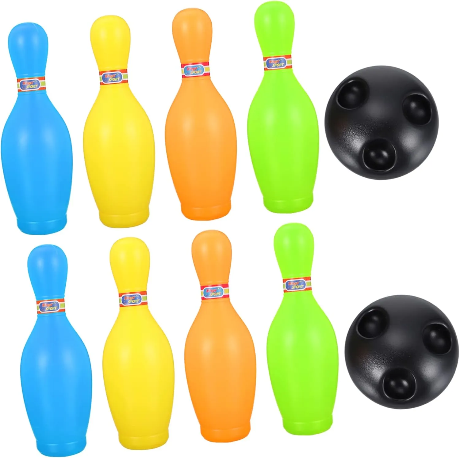 for Toddlers Jules Parent-boy Girl Bowling Game Fun Birthday Party Activity VICASKY 1set Boys and Girls Bowling Toy Educational Sports 