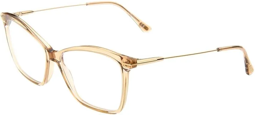 Frames, Brown mud draw neon voracious cartoon Tom Ford Women's Ft5687 46Mm Optical 