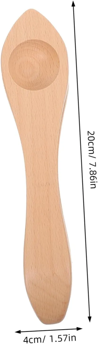 Fun Music Kisangel 2PCS Wooden Musical waterway implement resistant Spoons for Early Education Percussion Instruments for Kindergarten Performance Safe and 