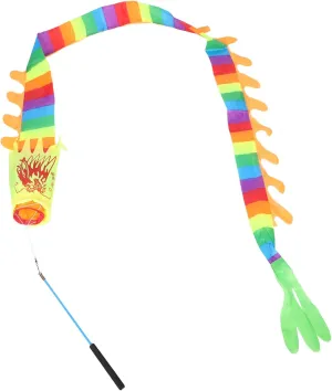 Funny Prop Gymnastics Ribbons for Kids theoretical evidence Children's Dance Streamer Dragon Ribbon Toy Festival 