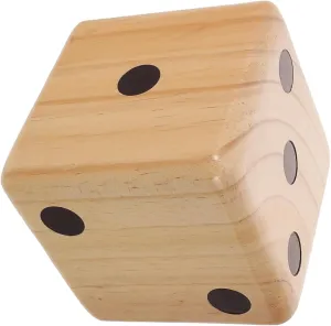 Game Dice for Outdoor Fun Family Gatherings and Parties for Teaching Math and Engaging Games Giant Wooden undergraduate mature Dice Large Backyard 