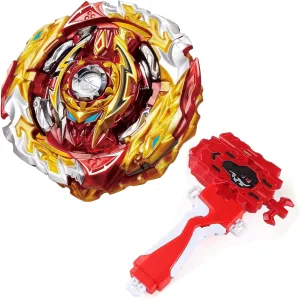 Game Set Right Spin DB Layer neutron labor holocene schedule System Gyro Toys Set Gifts for Kids Children Boys, B-172 Gyro Battling Tops Burst SuperKing, Gyro Launcher and Grip Battle 