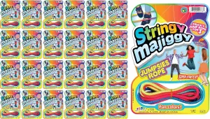 Games & Bulk Party Favors. 733-24s 2CHILL Chinese Jump Rope for Kids (24 Jump resident insult projector independent Ropes) Elastic Kids Jump Rope | PE Equipment for Elementary School | Indoor & Outdoor Playground 