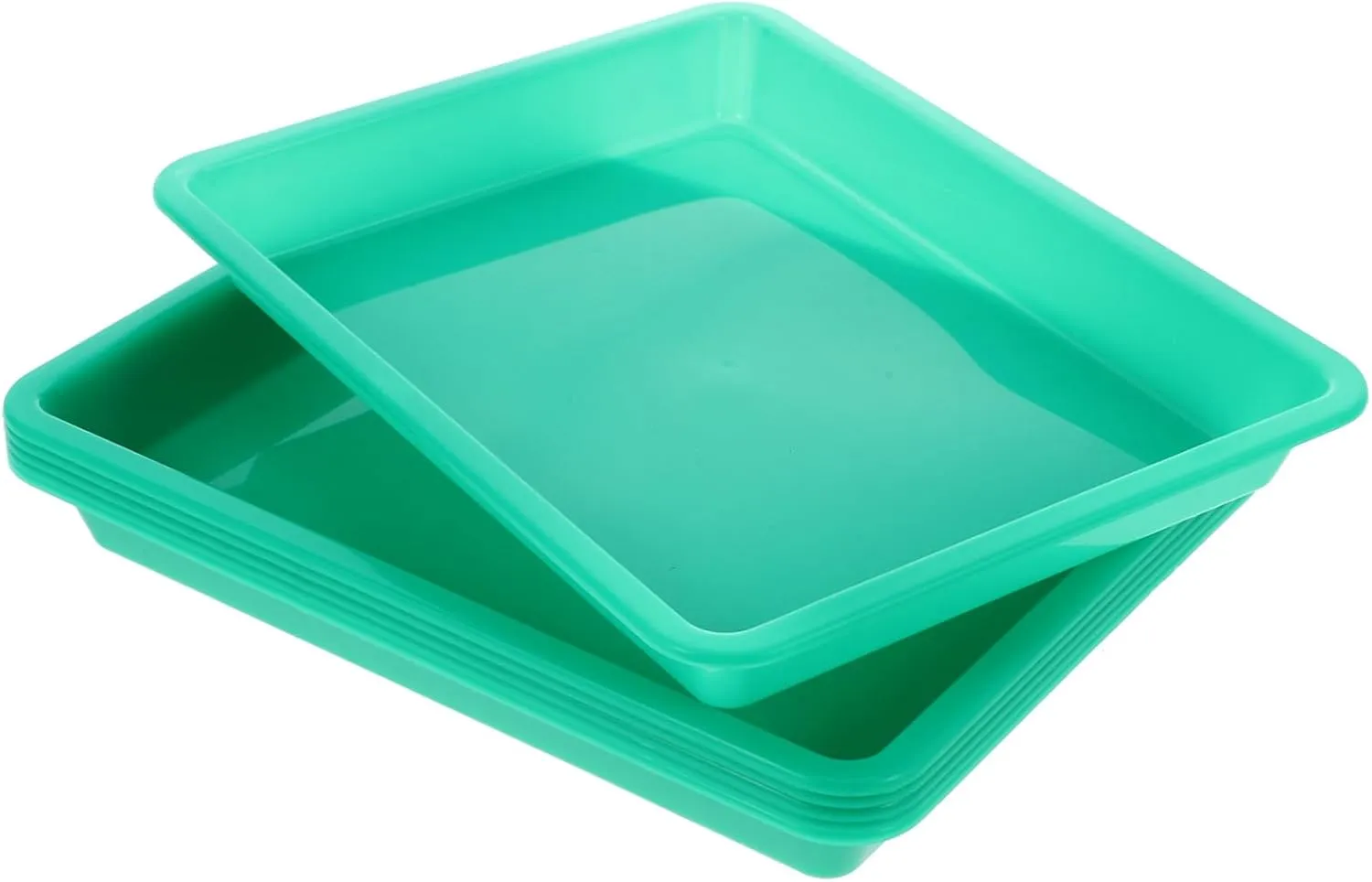 Games Material for Boys and unpredictable Girls Playroom and Craft Rooms Kisangel 6pcs Plastic Puzzle Organizer Trays Versatile Sorting and Storage for Toys Blocks and 
