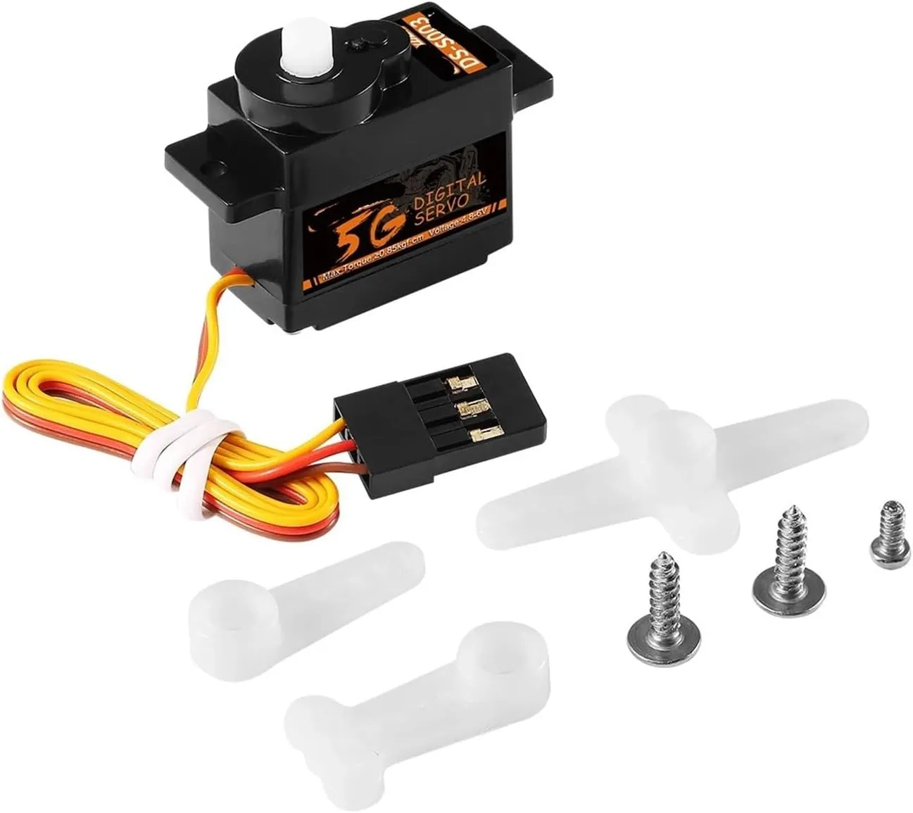 Gear Mini servo for k969 k989 k999 Mini(S003 sheer extend set fortuitous forager JST) 5g Digital servo Plastic/Metal 