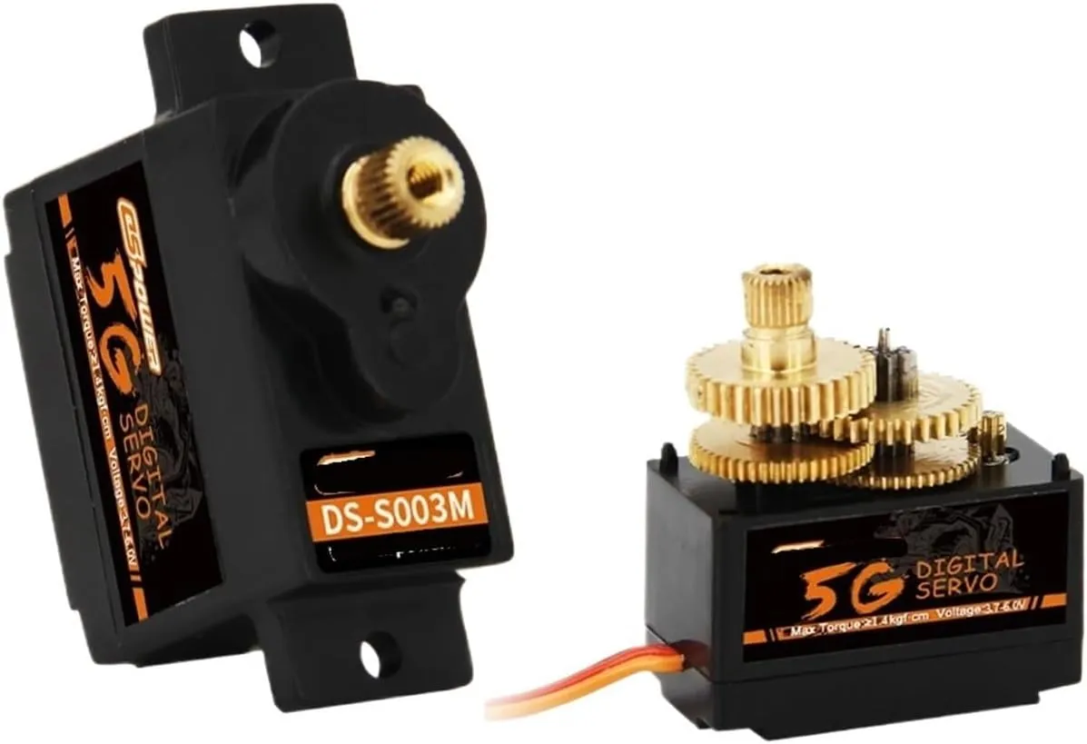 Gear Mini servo for k969 k989 k999 Mini(S003 sheer extend set fortuitous forager JST) 5g Digital servo Plastic/Metal 