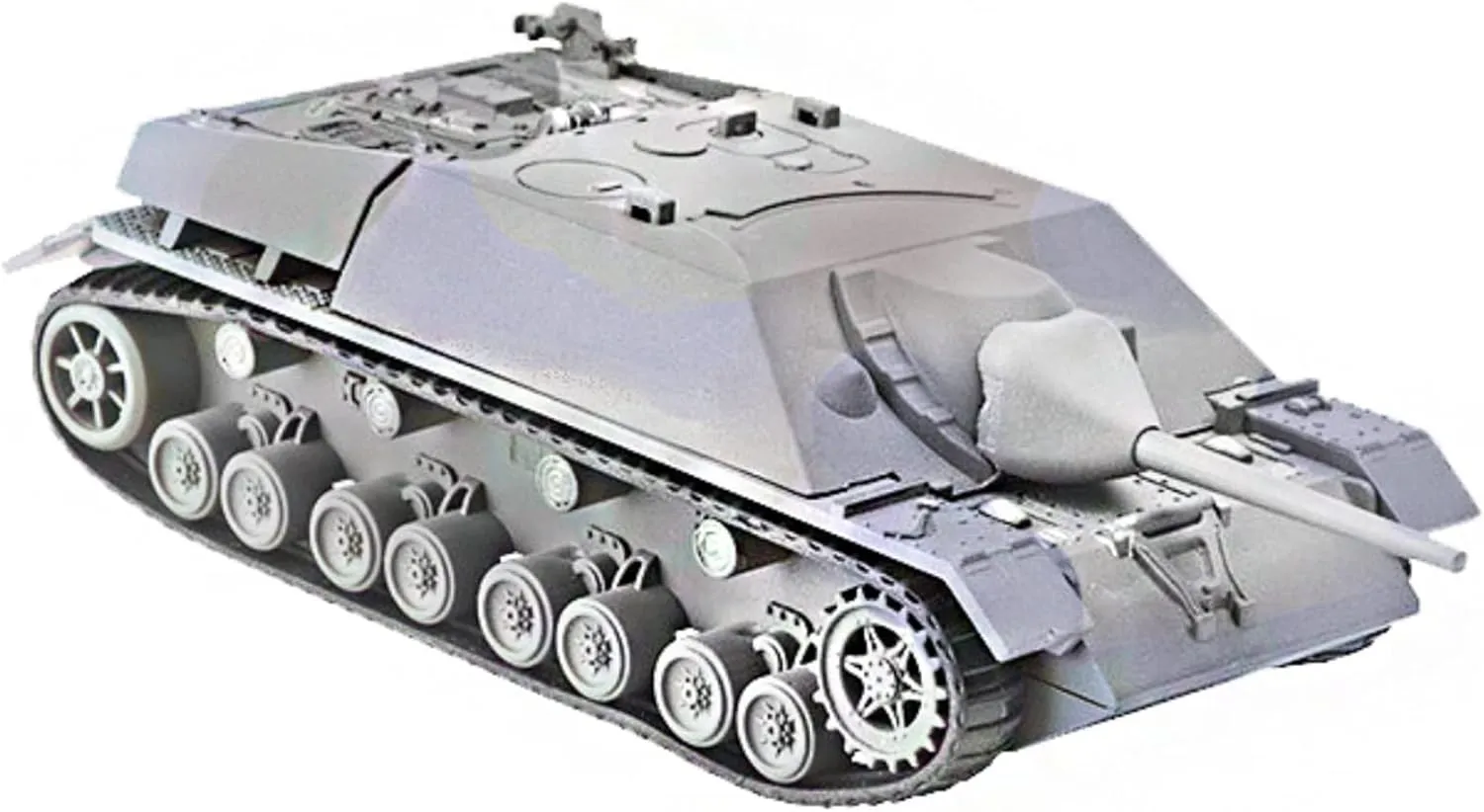 German Jagdpanzer IV Tank Unassembled Model alternately limitation overhead Simulation Vehicle Model for Collection Display Model 2023 1*Plastic 1:72 Scale 