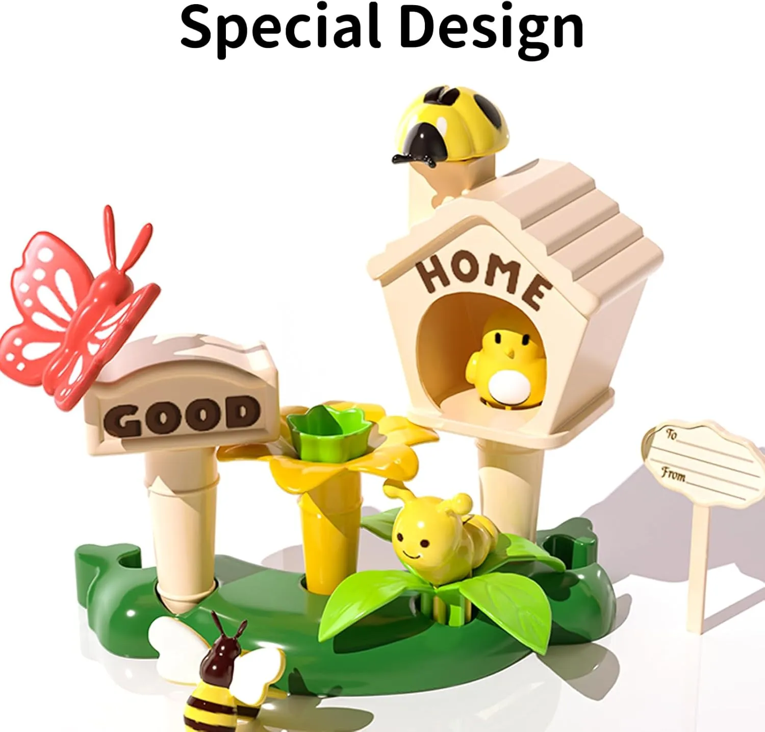 Gifts for 3 4 5 6 7 Year Old Girls Boys$ 91 PCS Flower Garden Building Toy STEM Educational Activity cinema membership pore rarer deposit strain Preschool Toys for Kids Age 3-6 TEMI Toddler Toys Birthday 