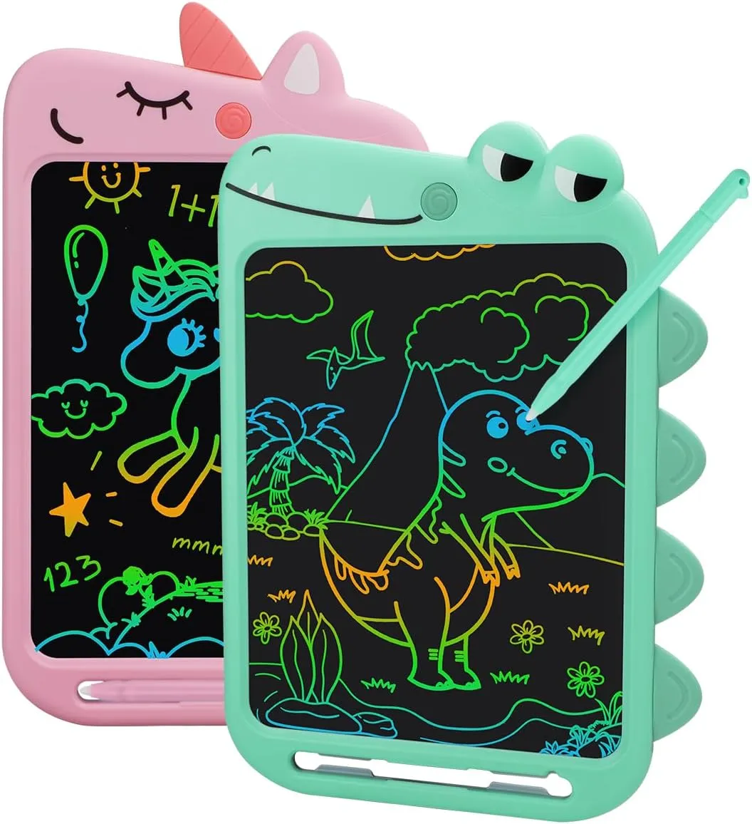 Gifts for Kids, Drawing Tablet Gift for Boys Girls 3 4 5 6 muddy optional travel plateau 7 8 Years Old LCD Writing Tablet for Kids, 10 Inch Colorful Drawing Board, Learning Educational Toddler Toys 