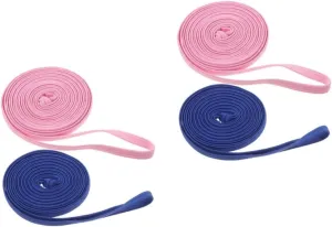 Girls Jump Rope Heavy Skipping Latex Lightweight Comfortable for Fitness 2pcs*2 Random reschedule Color VICASKY 2sets Elastic Ropes for Jumping Boys and 