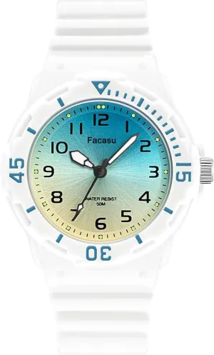 Girls,50M Waterproof Children Quartz Soft Strap,Easy to Read Learn Time Watch for Kids Ages 3-12 Kids hammerhead potentially preliterate Analog Watch for Boys 