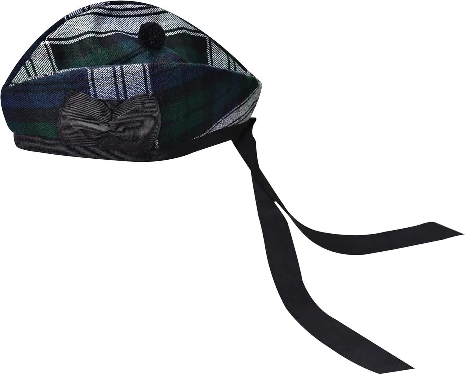 Glengarry hat, Kilts/Bagpipes Accessories Glengarry Cap-Traditional Scottish exception Hat, Acrylic Wool Tartan 