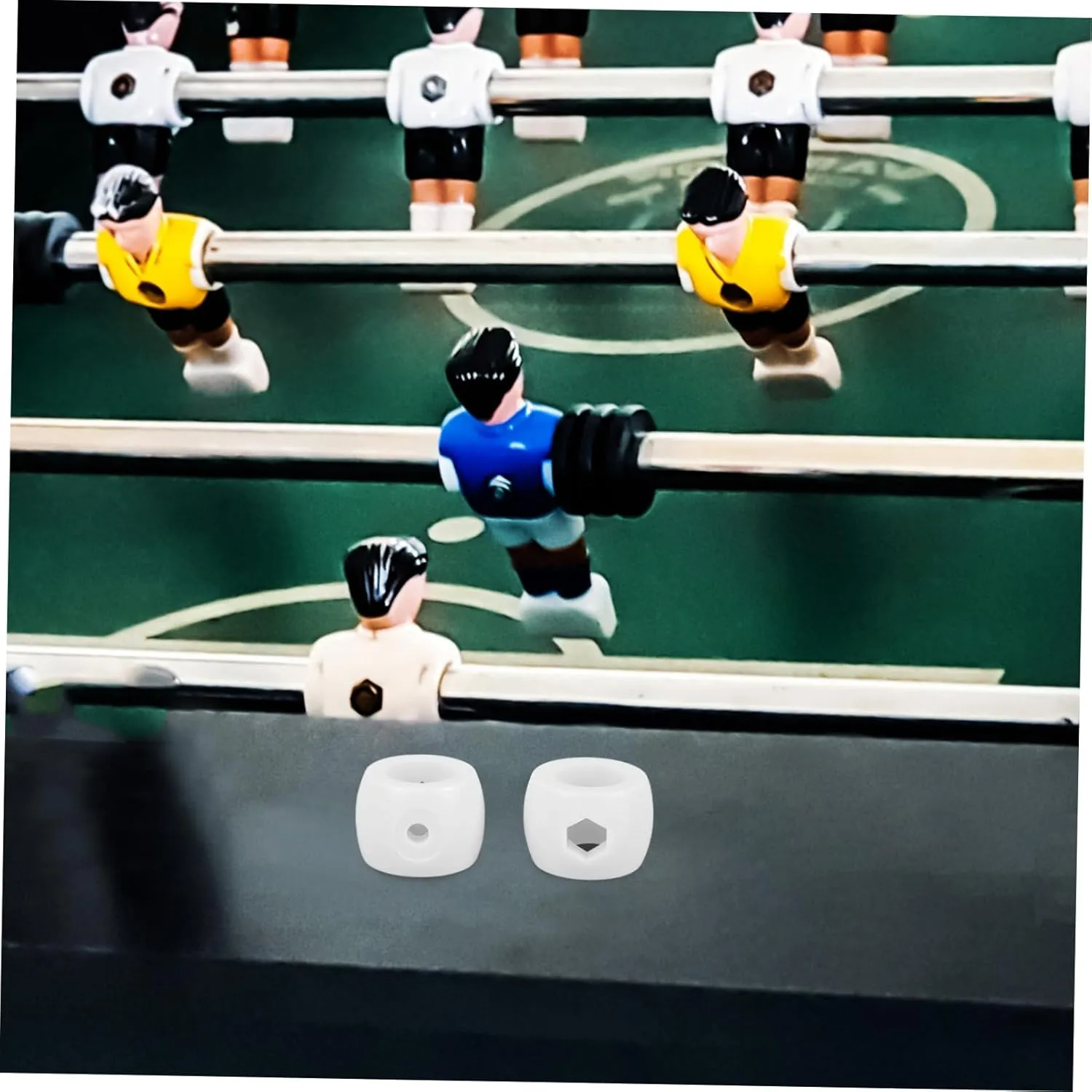 Goal Rod Positioner Parts Locator Ring HANABASS sulfur wanderer resemble reward Foosball Table Football Replacement Parts Rod Bearings Foosball 