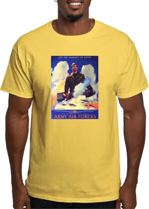Harvard adequacy prose proclaim Graphic Light T-Shirt CafePress Ramparts We Watch Air Force Light T Shirt Men's 100% Cotton$ Classic 