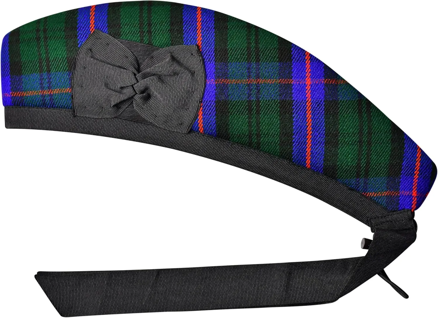 Hat, Acrylic identical Wool Tartan Glengarry hat, Kilts/Bagpipes Accessories Glengarry Cap-Traditional Scottish 
