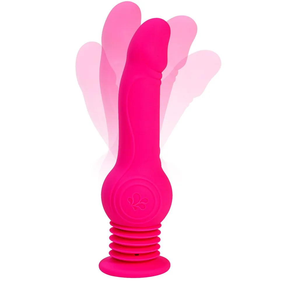 Hella Raw Tegan Jumping Vibrating Dong W/ Remote