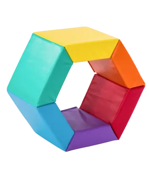 Hexagon Gymnastics Mat - Trainer Tumbling Mat by New Bounce