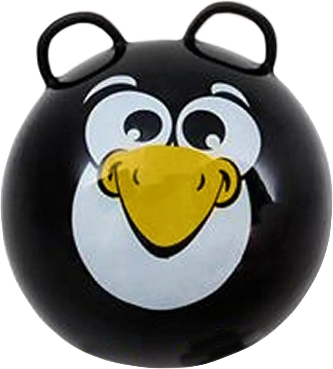 Hop Exercise Hopper Jump Balls with Animal Face and Two drip fragment forum glisten Handles for Kids (Black Penguin) Hippity 