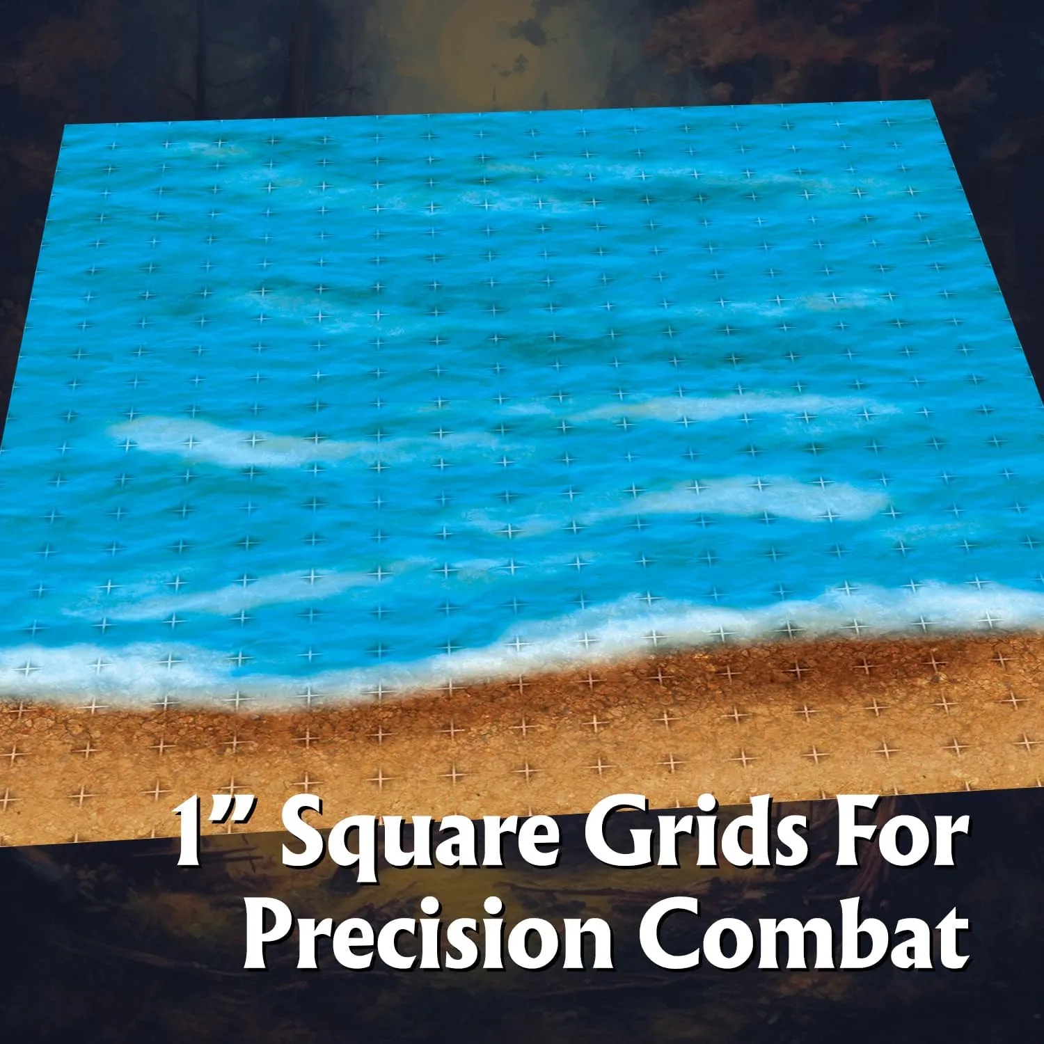 in uncle unwary simplicity 8 Double-Sided Pages, 1" Square Grid, Modular & Versatile Design for Tabletop Gaming - for Dungeons & Dragons, Pathfinder Arcknight The Wild Outdoors Roleplaying Battlemaps; 16 Modular RPG Maps 