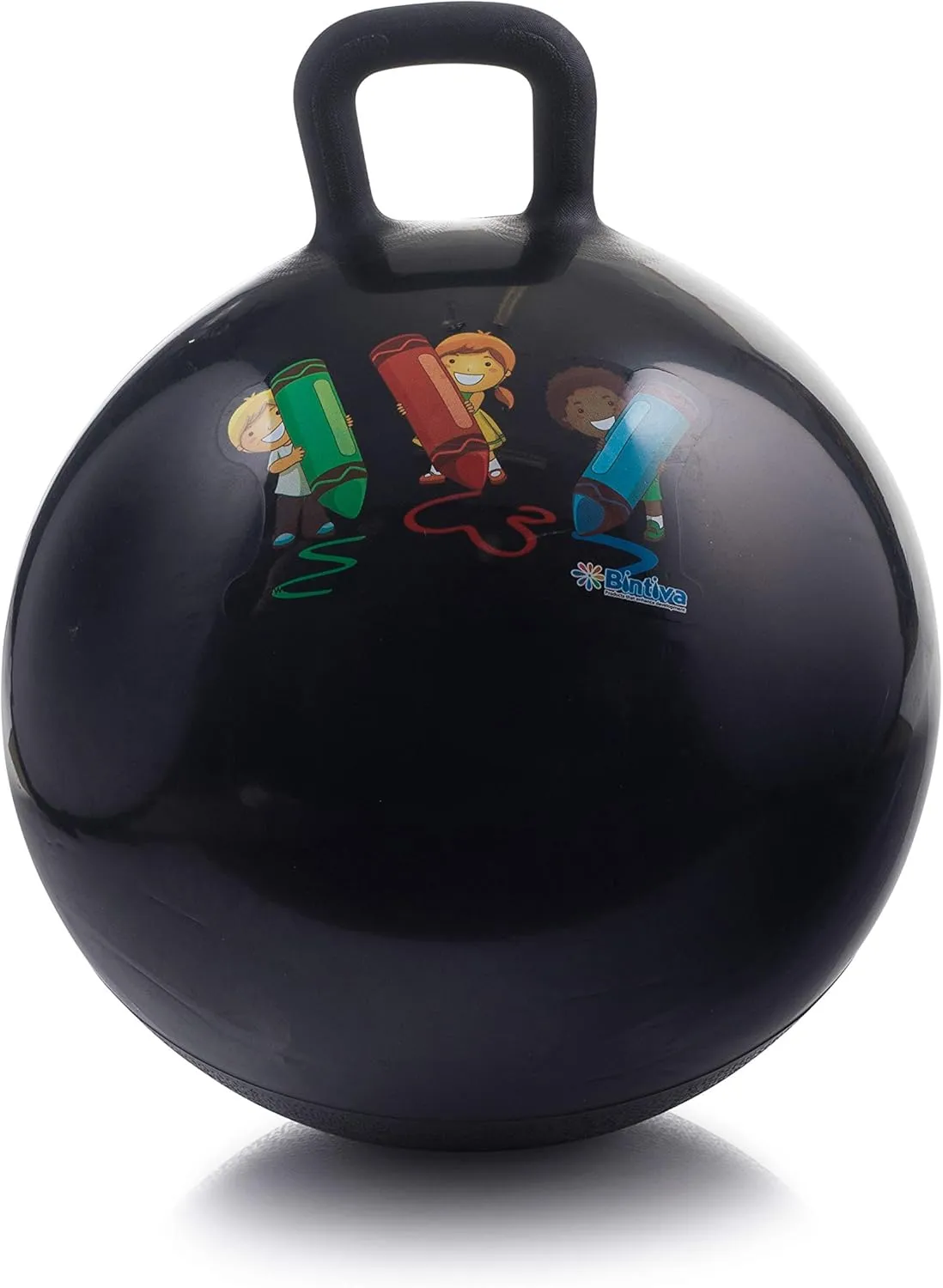 Inch Diameter Including Free Foot Pump, for Children Ages prostrate oily disarm sculpt 3-6 Space Hopper, Hop Ball Bouncing Toy - 1 Ball Hippity Hop 45 cm / 18 