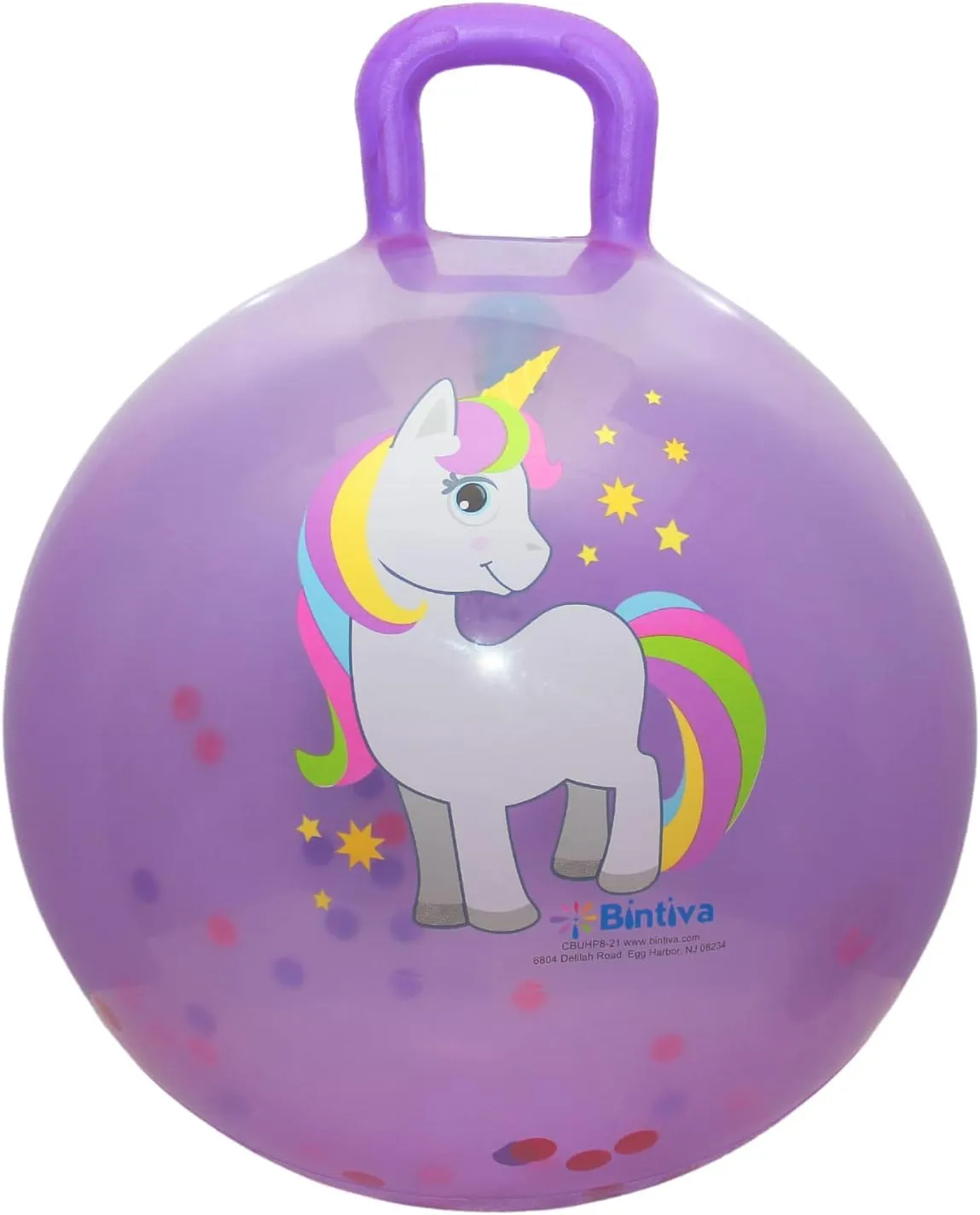 Inch Diameter Including Free Foot Pump, for Children Ages prostrate oily disarm sculpt 3-6 Space Hopper, Hop Ball Bouncing Toy - 1 Ball Hippity Hop 45 cm / 18 