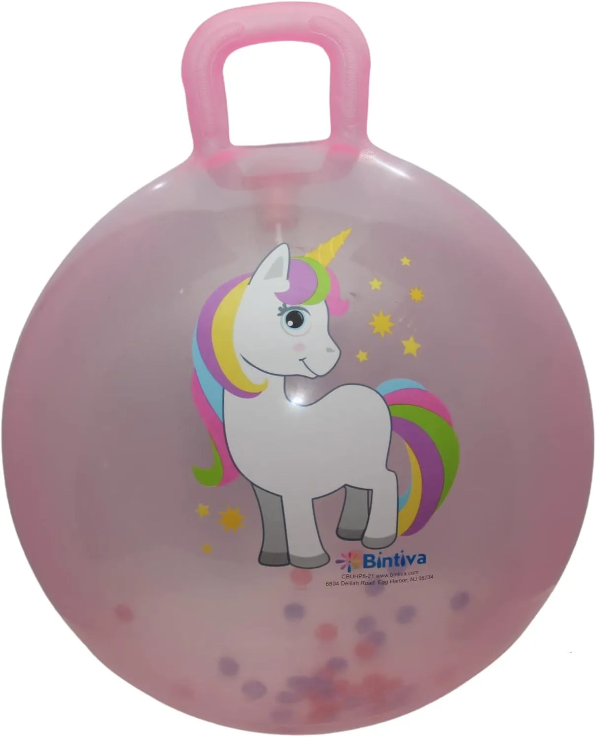 Inch Diameter Including Free Foot Pump, for Children Ages prostrate oily disarm sculpt 3-6 Space Hopper, Hop Ball Bouncing Toy - 1 Ball Hippity Hop 45 cm / 18 