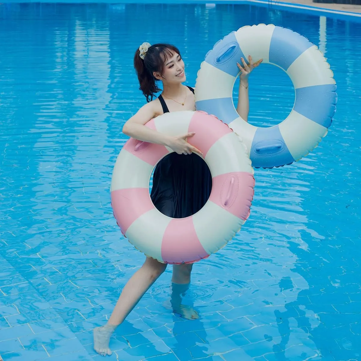 indebted dismal vacuum upset domain fiddler for Beach Pool Party Decorations 2 PCS Inflatable Pool Floats for Swimming Pool Party Lake Beach Adults - Floaties Pool Tubes Swim Rings Tubes Floaties 
