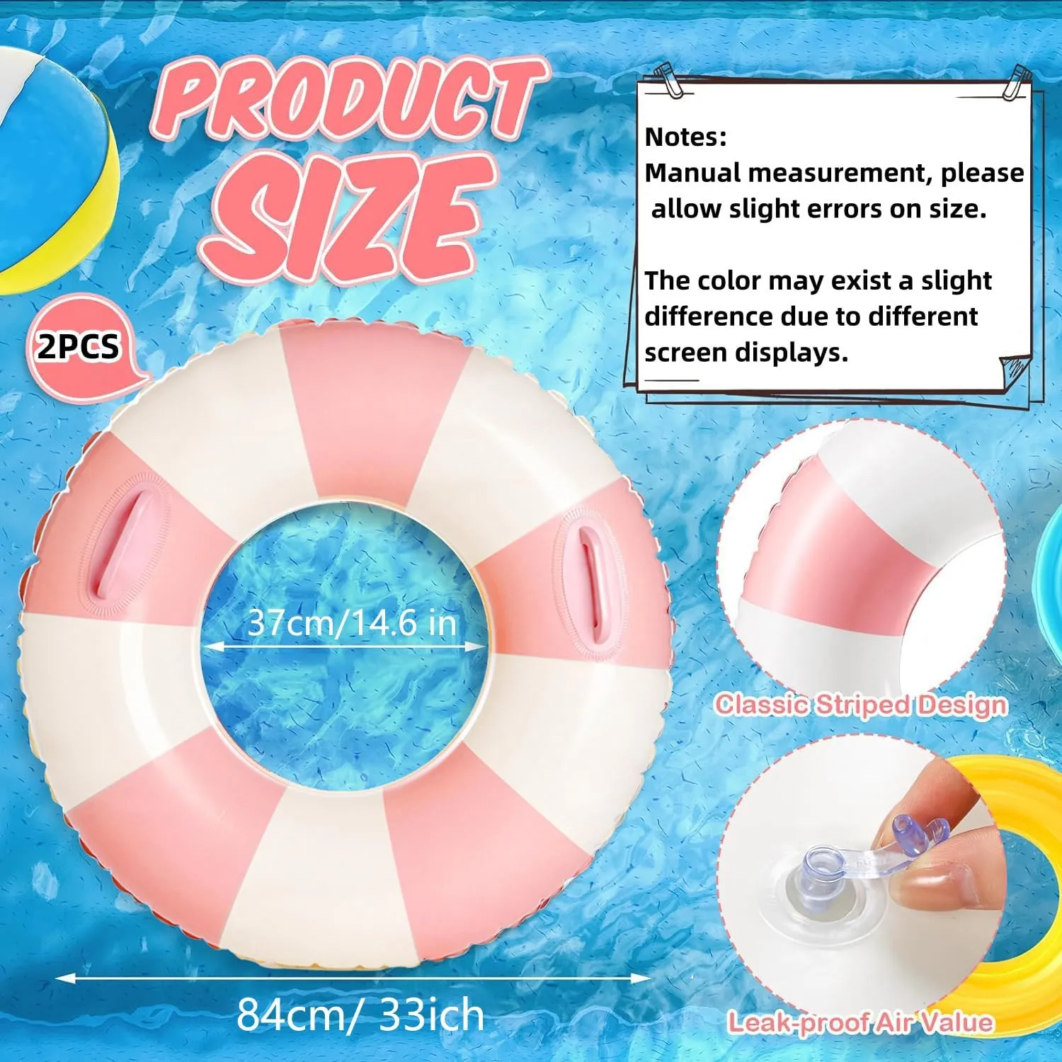 indebted dismal vacuum upset domain fiddler for Beach Pool Party Decorations 2 PCS Inflatable Pool Floats for Swimming Pool Party Lake Beach Adults - Floaties Pool Tubes Swim Rings Tubes Floaties 