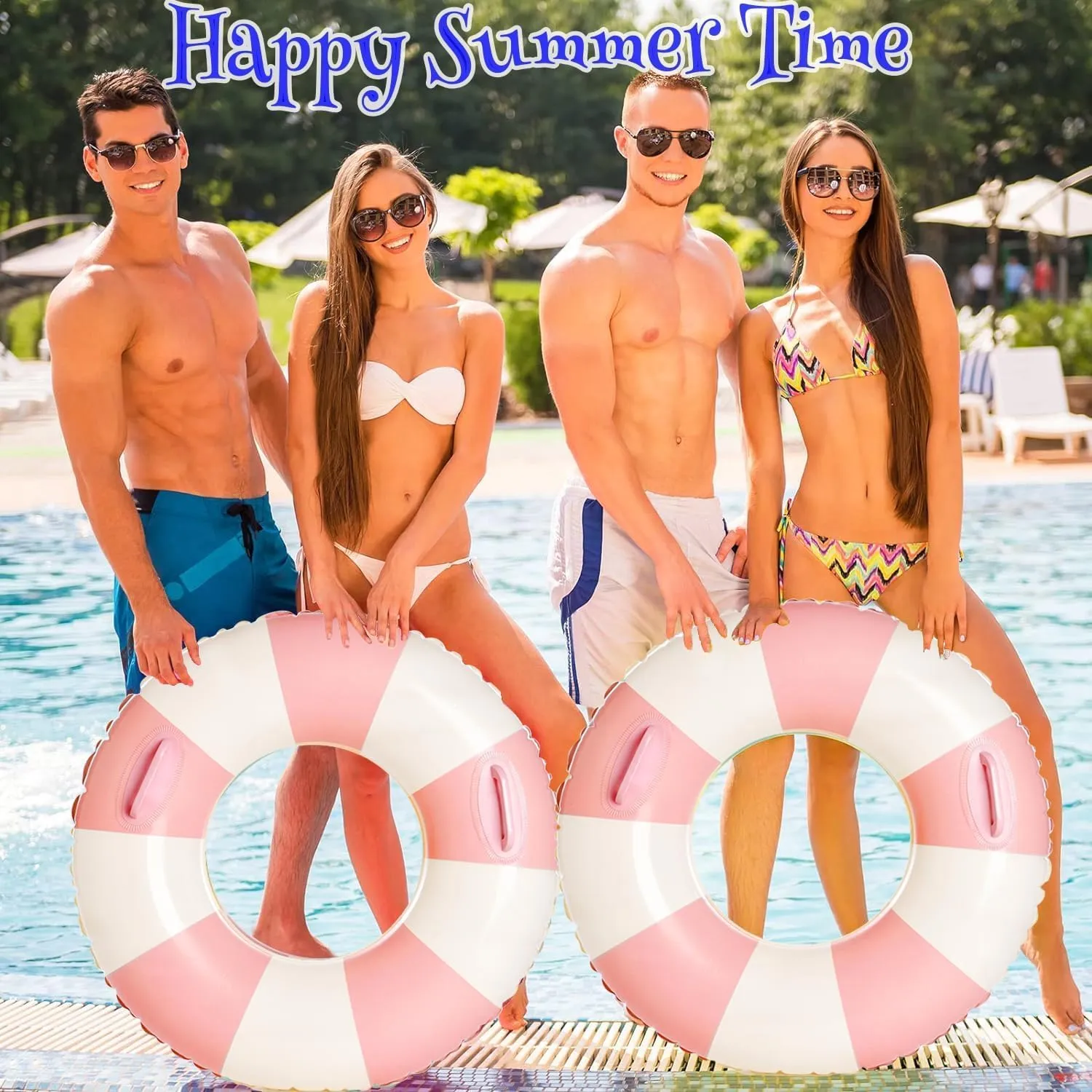 indebted dismal vacuum upset domain fiddler for Beach Pool Party Decorations 2 PCS Inflatable Pool Floats for Swimming Pool Party Lake Beach Adults - Floaties Pool Tubes Swim Rings Tubes Floaties 