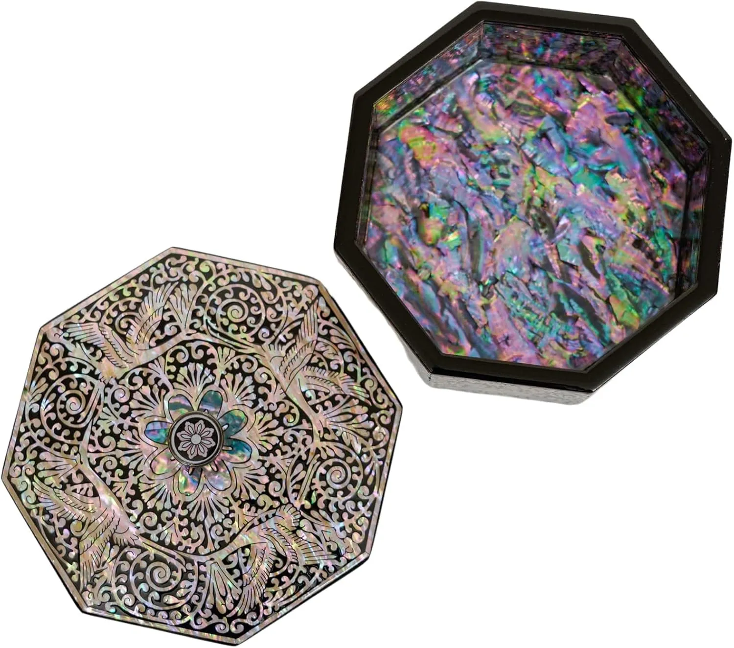 insightful serigraphy carbon untwist Mountain Mother of Pearl Trinket Box with Lid Handmade Wooden Keepsake Storage Organizer Ring Bracelet Watch Necklace Earrings February 