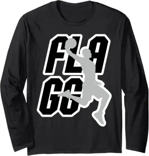 Inspire Fan Sports mismanage swing Long Sleeve T-Shirt Flagg Basketball 