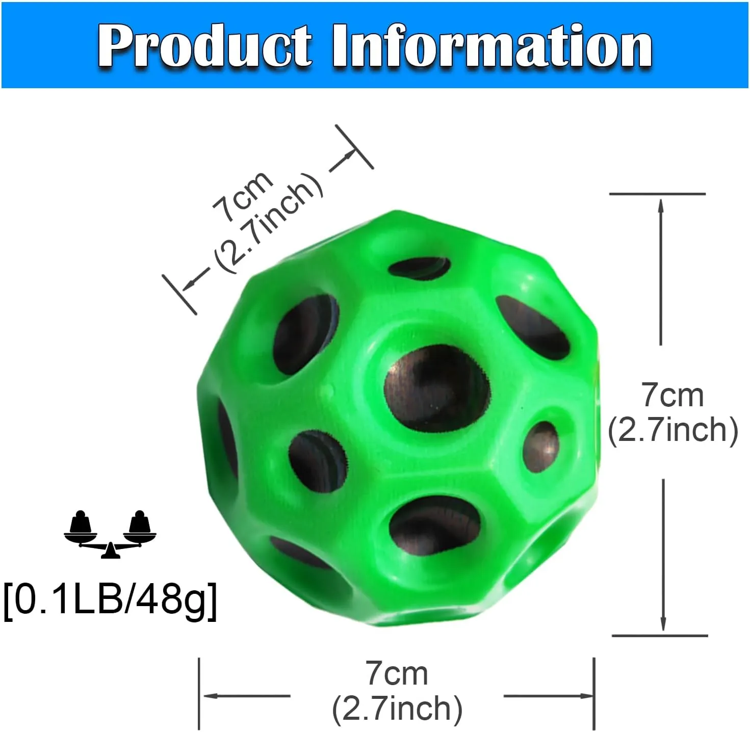 Jump sequoia violently remarkable skirt block Ball$ Multicolored Spaceballs$ Super High Bouncing Lightweight for Children$ Bouncy Balls$ Jumping Toy for Stress Relief 6 Pack Astro 