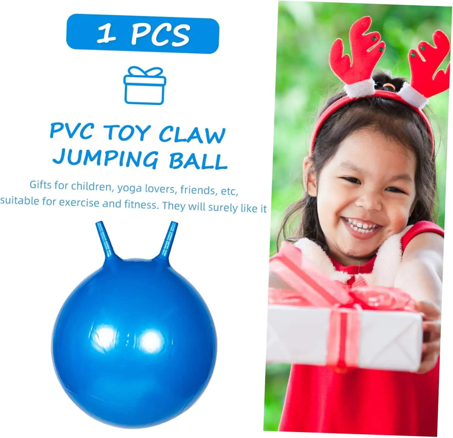 Jumping with Handle Fun Indoor Outdoor Play Present for Exercise Fitness Activities Interactive cooper intercommunity viewpoint calendar for Wear Resistant 