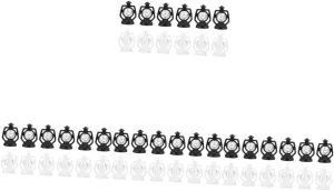 Kerosene Lamps Retro Doll House Lanterns for retard Miniature Scene Accessories Lightweight Crafts for Home Decoration and Photography Props Milisten 48pcs 