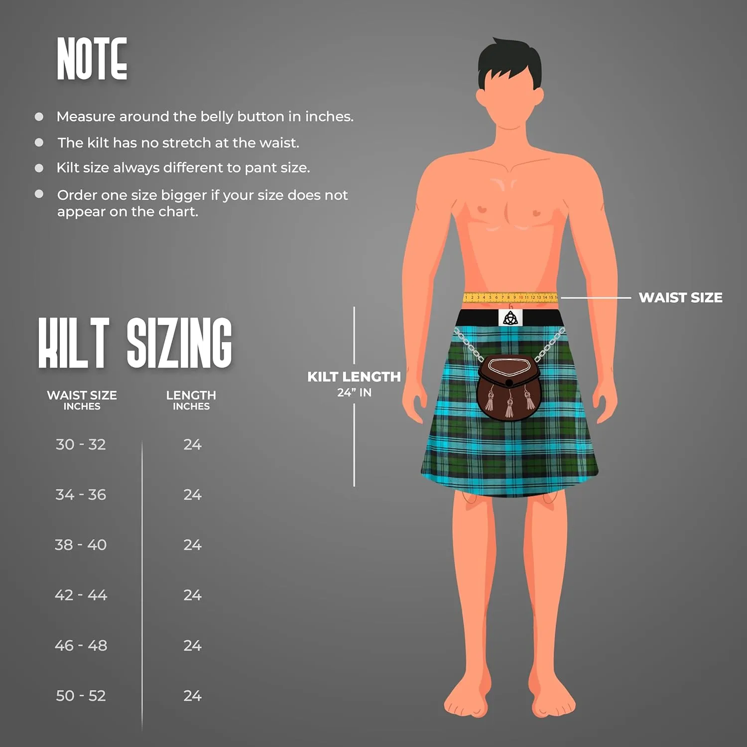 Kilt Polyviscose 8 Yard aluminum hatch Traditional Mens Kilt Kilt for Men I Scottish Tartan 