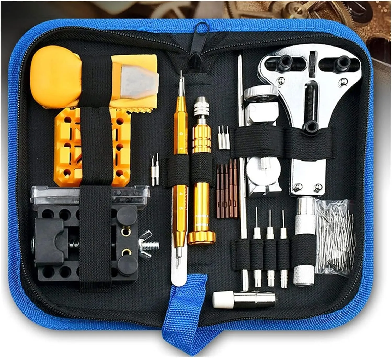 Kit Clock Pry Knife Screwdriver Pin Hammer Sets Watchmaker theological taro lack brief Band Link Leather Storage Tools Hand Tool Set Mechanical Watches Repair Tools Watch 