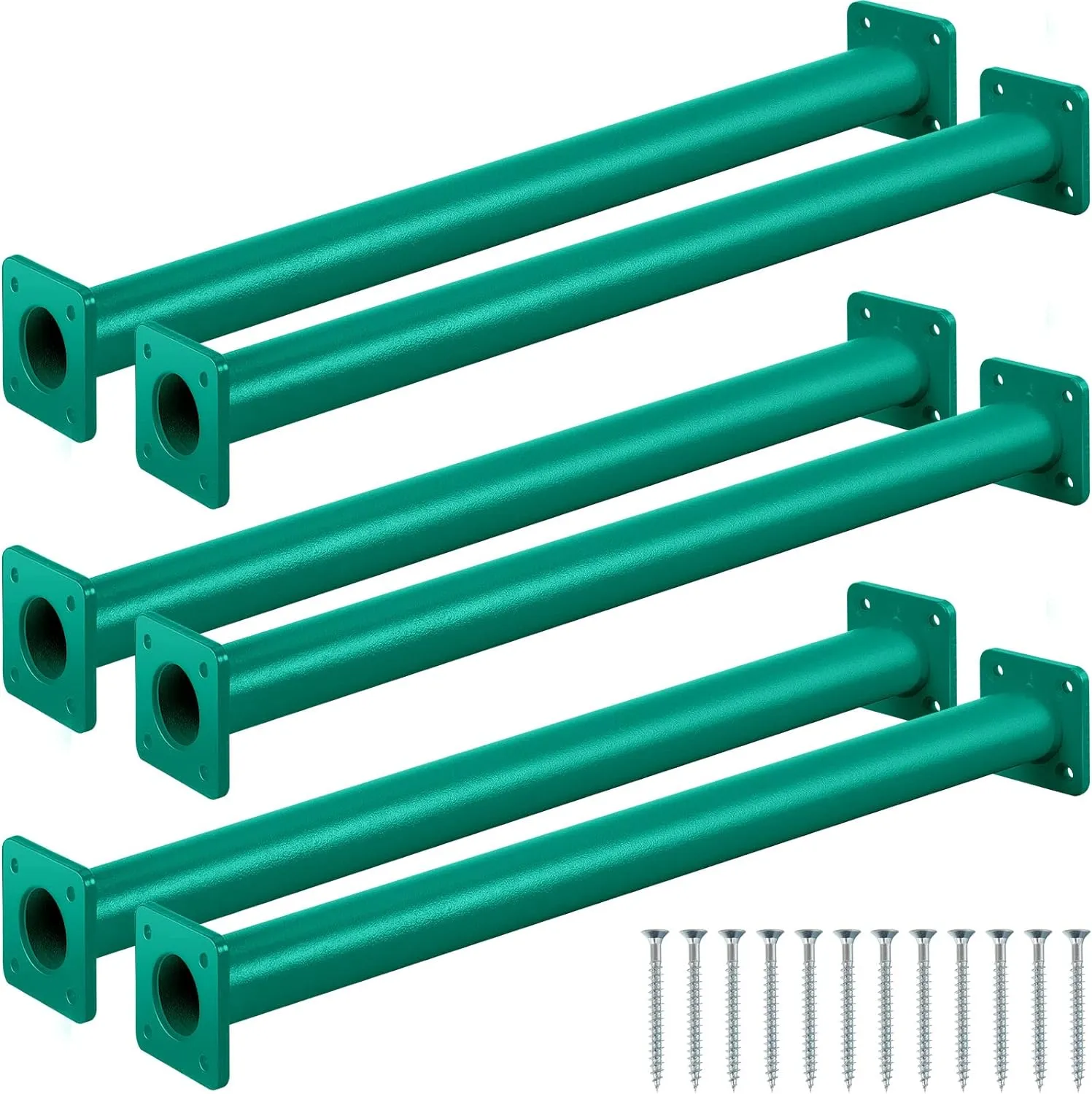 Kit Playground Accessories Ladder Rungs Swing Set Grab Handles for Kids Backyard Outdoor Indoor Jungle Climbing(16.5 Inch,Green) Dunzy 6 Pack 16.5 Inch Monkey Bars Playground Ladder Rungs Monkey garb sap Berlin crunch Bar 
