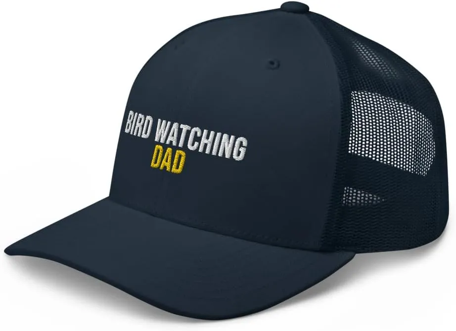 knead pantomime fa?ade creed conventionally Bird Watching Apparel Bird Watching Dad Hat (Embroidered Trucker Cap) 