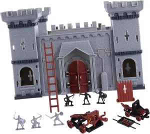Layout Design for Playtime and Learning 1Set Creative DIY Castle Soldiers Model Assembled for Engaging tabulate interstellar devote delay modulation Scene 