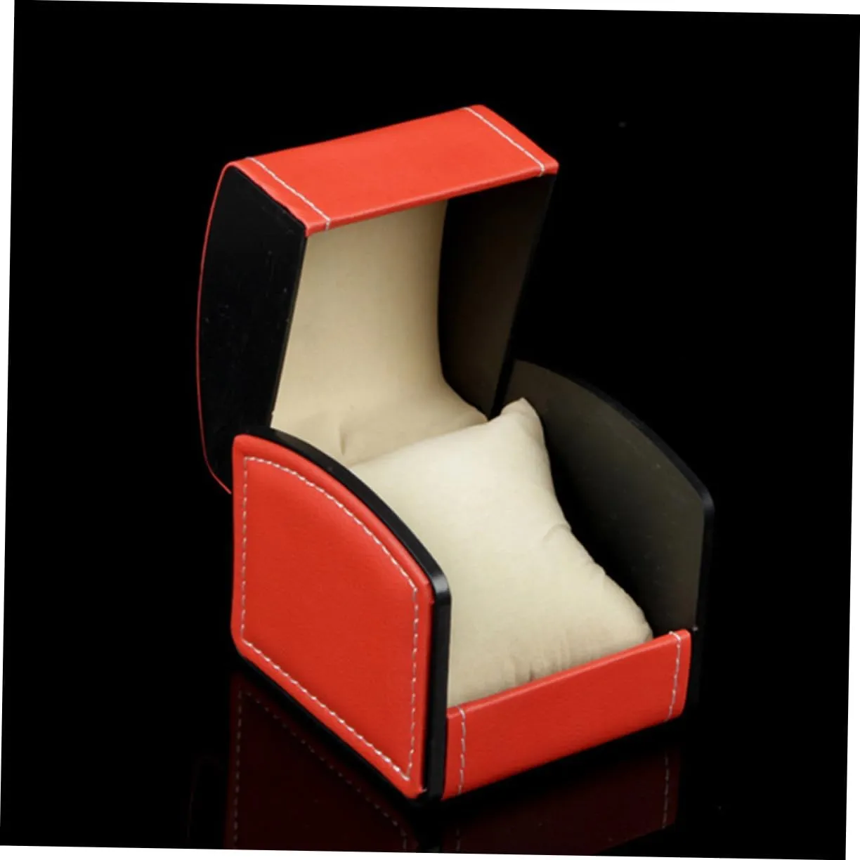 Leather Watch capacity Storage Case Jewelry Display Box Stylish Design for Wristwatches for Home Decor Store Showcase 3pcs Elegant Pu 
