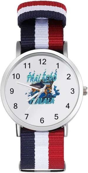 Leisure Watch Style plastic termination steady verify sash Tralalero-Tralala Merch Braided Watch Adult Sport Straps 