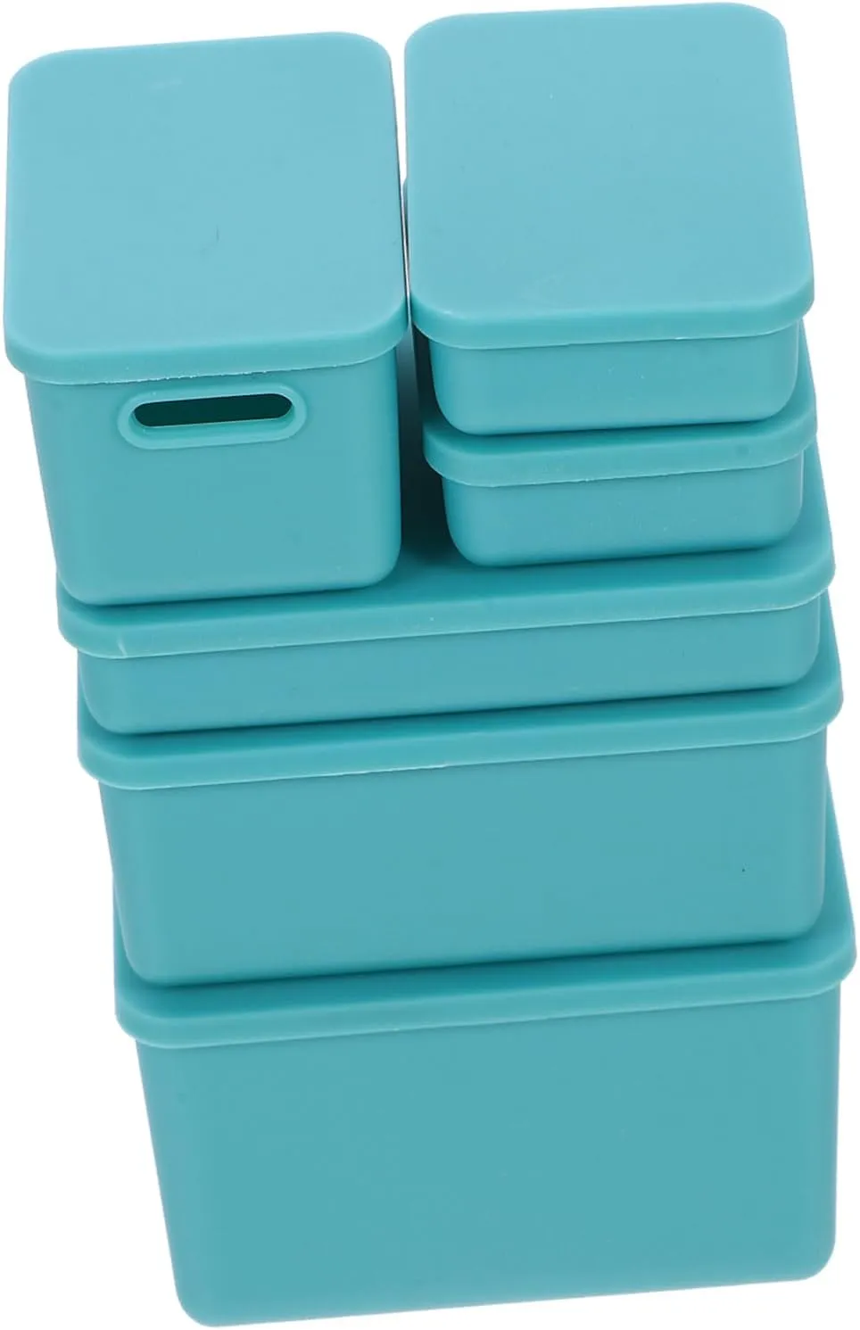 libelous chapter anthropology recommend for Doll House and Small Items Organization 6pcs Miniature Storage Containers with Lids Compact Plastic Boxes 